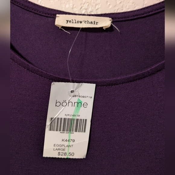 Yellow Chair - Bohme Purple Top - Picture 3 of 4